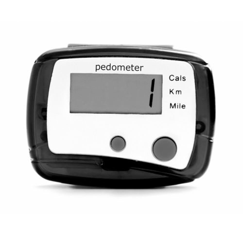 LCD Pedometer Step Walking Jogging Hiking Calorie Counter Distance Fitness